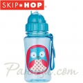 Skip Hop Шише със сламка Zoo Бухалче 252304